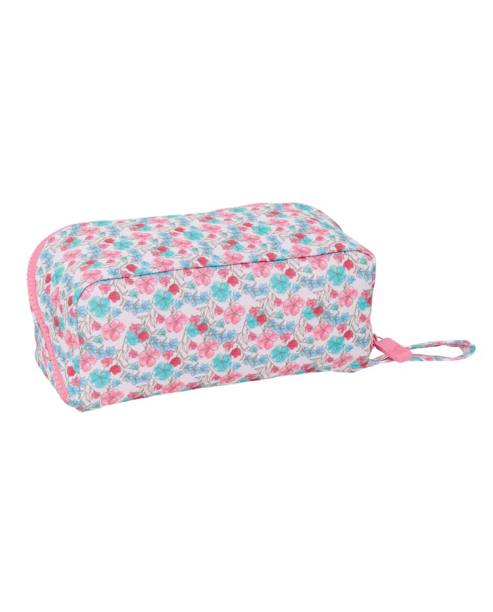 Necessaire Moos Flores Multicolore 20 x 10 x 10 cm Necessaire Moos Flores Multicolore 20 x 10 x 10 cm