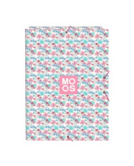Raccoglitore ad anelli Moos Flores Multicolore A4 26.5 x 33 x 4 cm Raccoglitore ad anelli Moos Flores Multicolore A4 26.5 x 33 x 4 cm