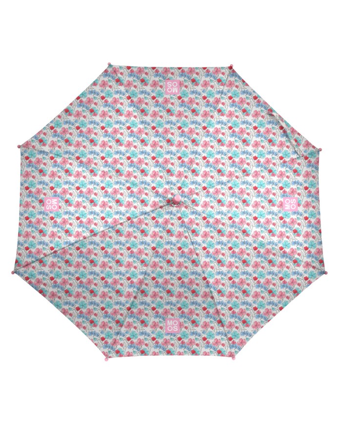 Ombrelli Moos Flores Multicolore Ø 86 cm Ombrelli Moos Flores Multicolore Ø 86 cm