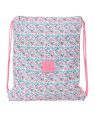 Zainetto con Cordini Moos Flores Multicolore 35 x 40 x 1 cm