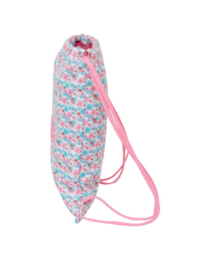 Zainetto con Cordini Moos Flores Multicolore 35 x 40 x 1 cm