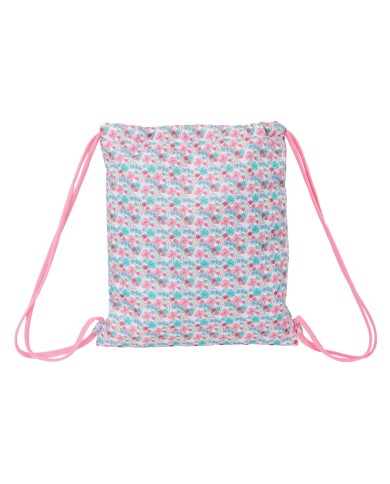 Zainetto con Cordini Moos Flores Multicolore 35 x 40 x 1 cm