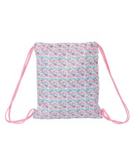 Zainetto con Cordini Moos Flores Multicolore 35 x 40 x 1 cm