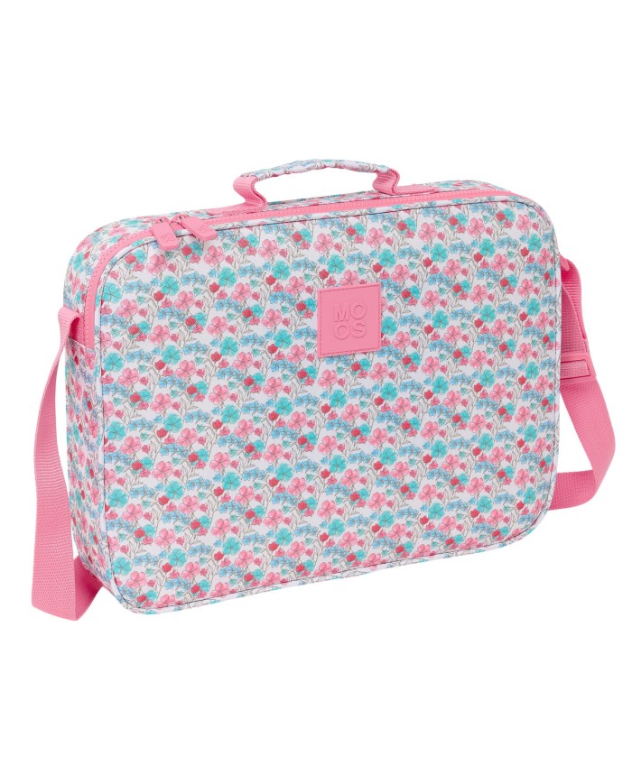 Borsa per la scuola Moos Flores Multicolore 38 x 28 x 6 cm Borsa per la scuola Moos Flores Multicolore 38 x 28 x 6 cm