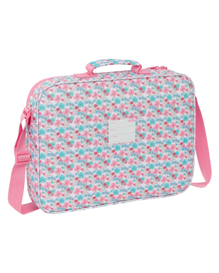 Borsa per la scuola Moos Flores Multicolore 38 x 28 x 6 cm Borsa per la scuola Moos Flores Multicolore 38 x 28 x 6 cm