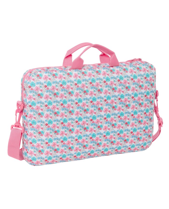 Valigetta per Portatile Moos Flores Multicolore 40 x 27 x 4 cm Valigetta per Portatile Moos Flores Multicolore 40 x 27 x 4 cm
