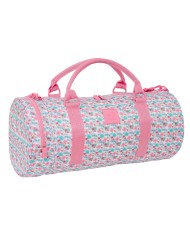 Borsa da Palestra Moos Flores Multicolore 48 x 33 x 21 cm