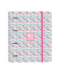 Raccoglitore ad anelli Moos Flores Multicolore A4 26 x 33.5 x 2.5 cm Raccoglitore ad anelli Moos Flores Multicolore A4 26 x 33.5 x 2.5 cm