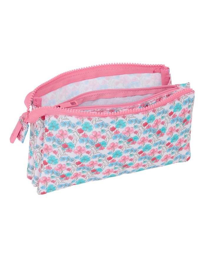 Portaoggetti Triplo Moos Flores Multicolore 22 x 12 x 3 cm Portaoggetti Triplo Moos Flores Multicolore 22 x 12 x 3 cm