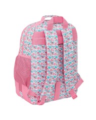 Zaino Scuola Moos Flores Multicolore 32 x 42 x 15 cm Zaino Scuola Moos Flores Multicolore 32 x 42 x 15 cm