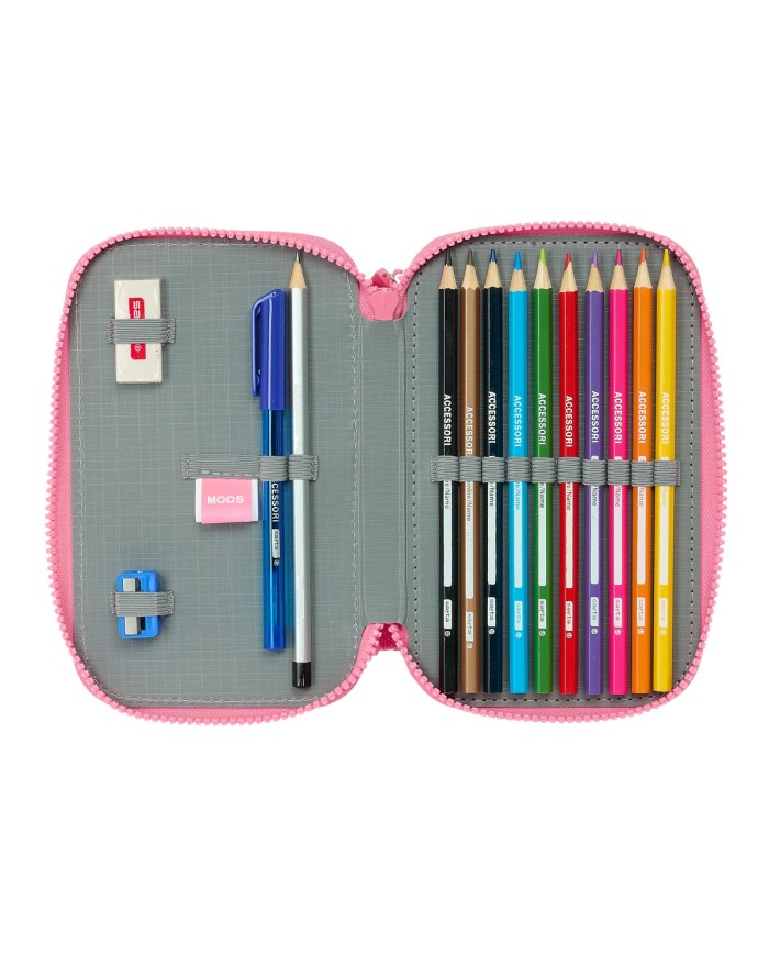 Astuccio Doppio Moos Flores Multicolore 12.5 x 19.5 x 4 cm 28 Pezzi Astuccio Doppio Moos Flores Multicolore 12.5 x 19.5 x 4 cm 28 Pezzi