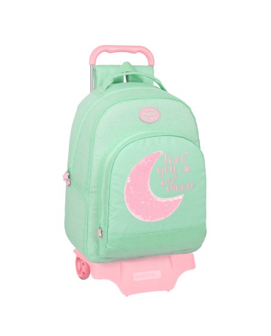Trolley per la Scuola BlackFit8 Moon Verde 32 x 42 x 15 cm Trolley per la Scuola BlackFit8 Moon Verde 32 x 42 x 15 cm