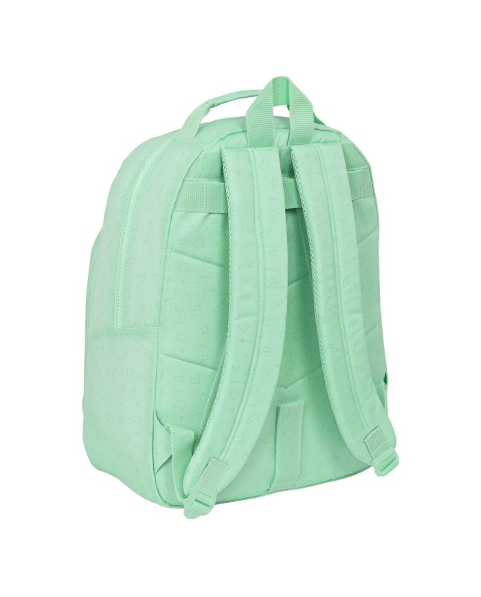Zaino Scuola BlackFit8 Moon Verde 32 x 42 x 15 cm Zaino Scuola BlackFit8 Moon Verde 32 x 42 x 15 cm