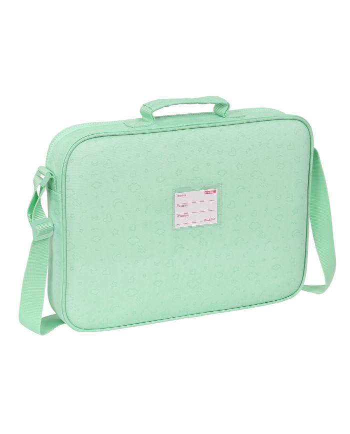 Borsa per la scuola BlackFit8 Moon Verde 38 x 28 x 6 cm Borsa per la scuola BlackFit8 Moon Verde 38 x 28 x 6 cm