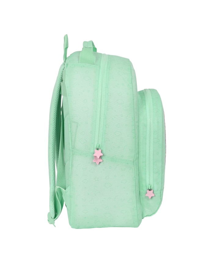 Zaino Scuola BlackFit8 Moon Verde 32 x 42 x 15 cm Zaino Scuola BlackFit8 Moon Verde 32 x 42 x 15 cm