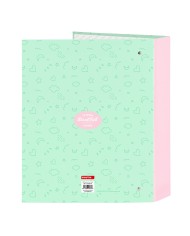 Raccoglitore ad anelli BlackFit8 Moon Verde A4 27 x 33 x 6 cm