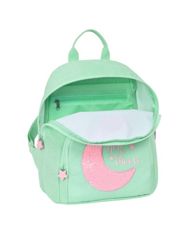 Zaino BlackFit8 Moon Verde 25 x 30 x 13 cm Zaino BlackFit8 Moon Verde 25 x 30 x 13 cm
