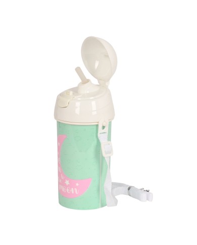 Bottiglia d'acqua BlackFit8 Moon Verde PVC 500 ml