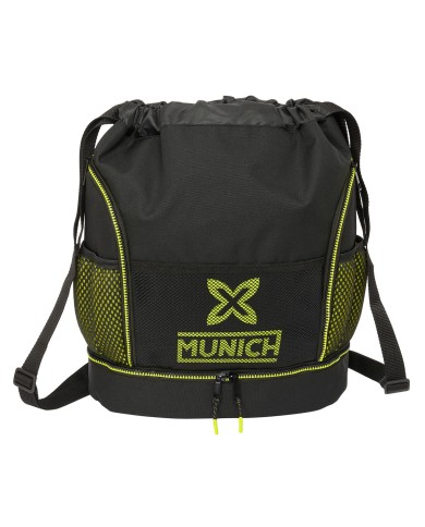 Zaino a Sacca per Bambini Munich Beat Nero 35 x 40 x 1 cm