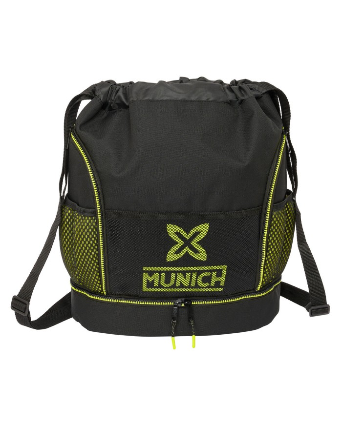 Zaino a Sacca per Bambini Munich Beat Nero 35 x 40 x 1 cm