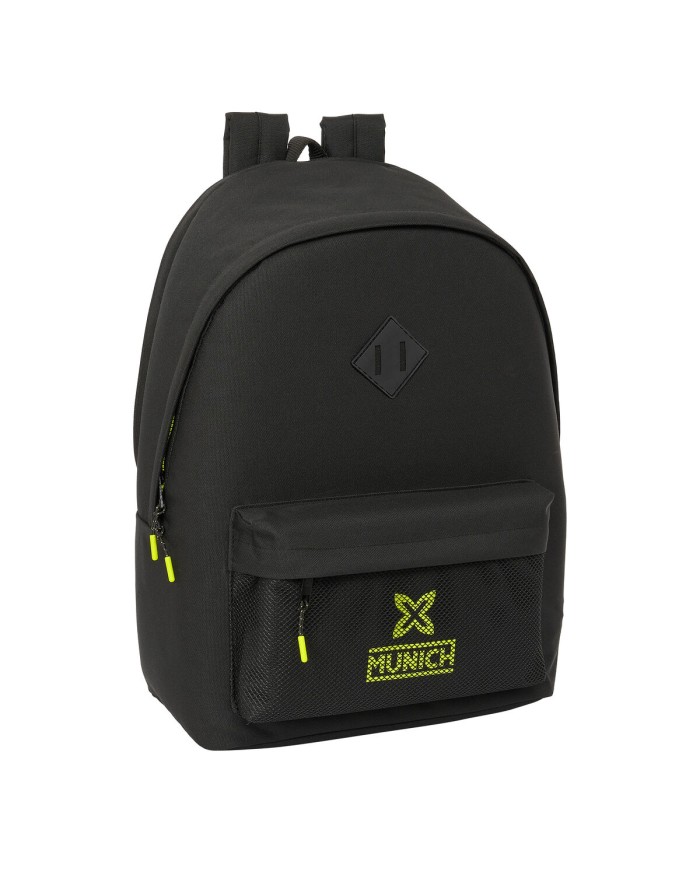 Zaino Scuola Munich +usb munich Nero 31 x 44 x 18 cm Zaino Scuola Munich +usb munich Nero 31 x 44 x 18 cm