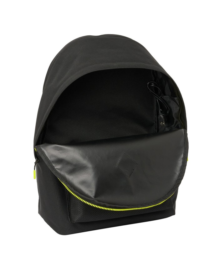 Zaino Scuola Munich +usb munich Nero 31 x 44 x 18 cm Zaino Scuola Munich +usb munich Nero 31 x 44 x 18 cm