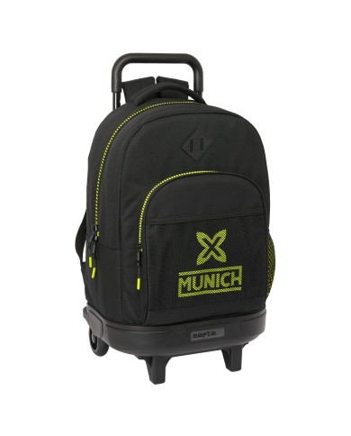 Zaino Scuola Munich Beat Nero 33 x 45 x 22 cm Zaino Scuola Munich Beat Nero 33 x 45 x 22 cm