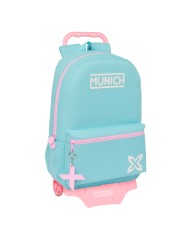 Trolley per la Scuola Munich Heaven Celeste 30 x 46 x 14 cm Trolley per la Scuola Munich Heaven Celeste 30 x 46 x 14 cm