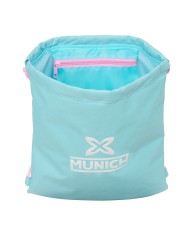 Zainetto con Cordini Munich Heaven Blu cielo 35 x 40 x 1 cm