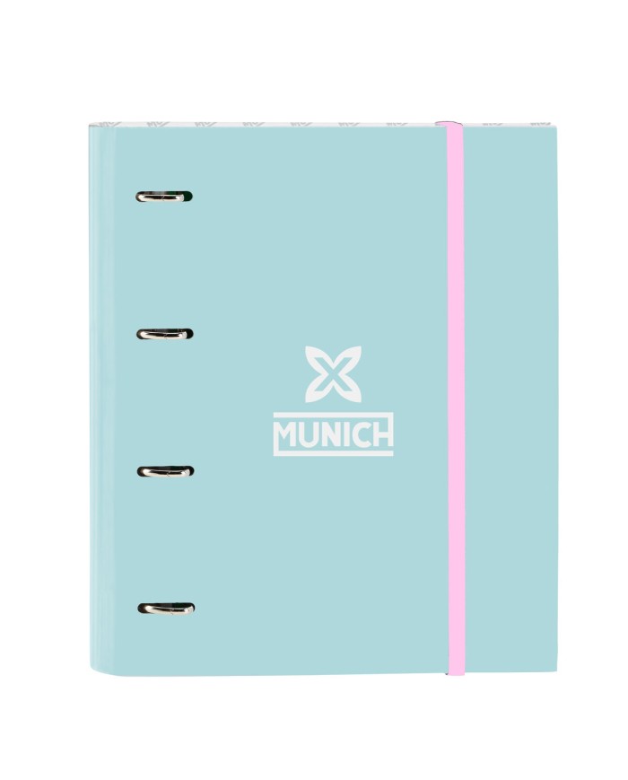 Raccoglitore ad anelli Munich Heaven Blu cielo 27 x 32 x 3.5 cm Raccoglitore ad anelli Munich Heaven Blu cielo 27 x 32 x 3.5 cm