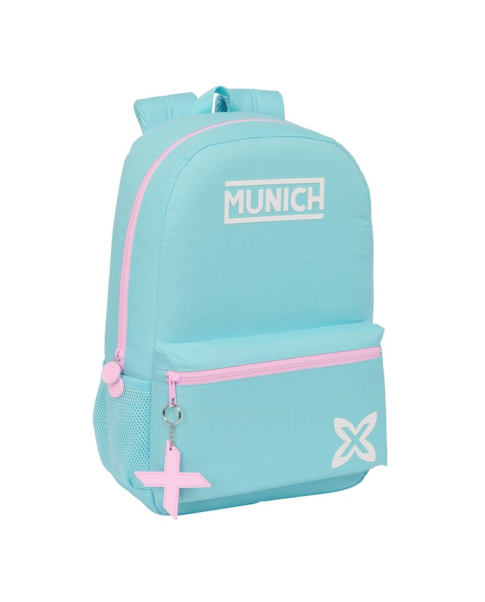 Zaino Scuola Munich Heaven Celeste 30 x 46 x 14 cm Zaino Scuola Munich Heaven Celeste 30 x 46 x 14 cm