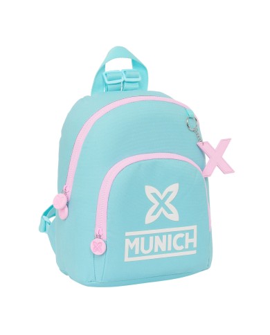 Zaino Scuola Munich Heaven Celeste 25 x 30 x 13 cm Zaino Scuola Munich Heaven Celeste 25 x 30 x 13 cm