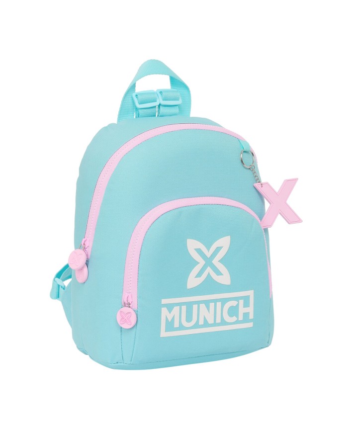 Zaino Scuola Munich Heaven Celeste 25 x 30 x 13 cm Zaino Scuola Munich Heaven Celeste 25 x 30 x 13 cm
