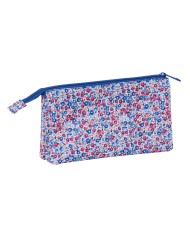 Necessaire Nait Nait Flores coimbra azul Azzurro 22 x 12 x 3 cm Necessaire Nait Nait Flores coimbra azul Azzurro 22 x 12 x 3 cm