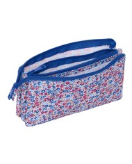 Necessaire Nait Nait Flores coimbra azul Azzurro 22 x 12 x 3 cm Necessaire Nait Nait Flores coimbra azul Azzurro 22 x 12 x 3 cm