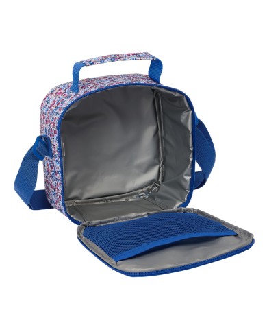 Portamerenda Termico Nait Nait Flores coimbra azul Azzurro 20 x 20 x 15 cm