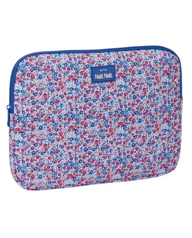 Custodia per Portatile Nait Nait Flores coimbra azul Azzurro 34 x 25 x 2 cm Custodia per Portatile Nait Nait Flores coimbra azul Azzurro 34 x 25 x 2 cm
