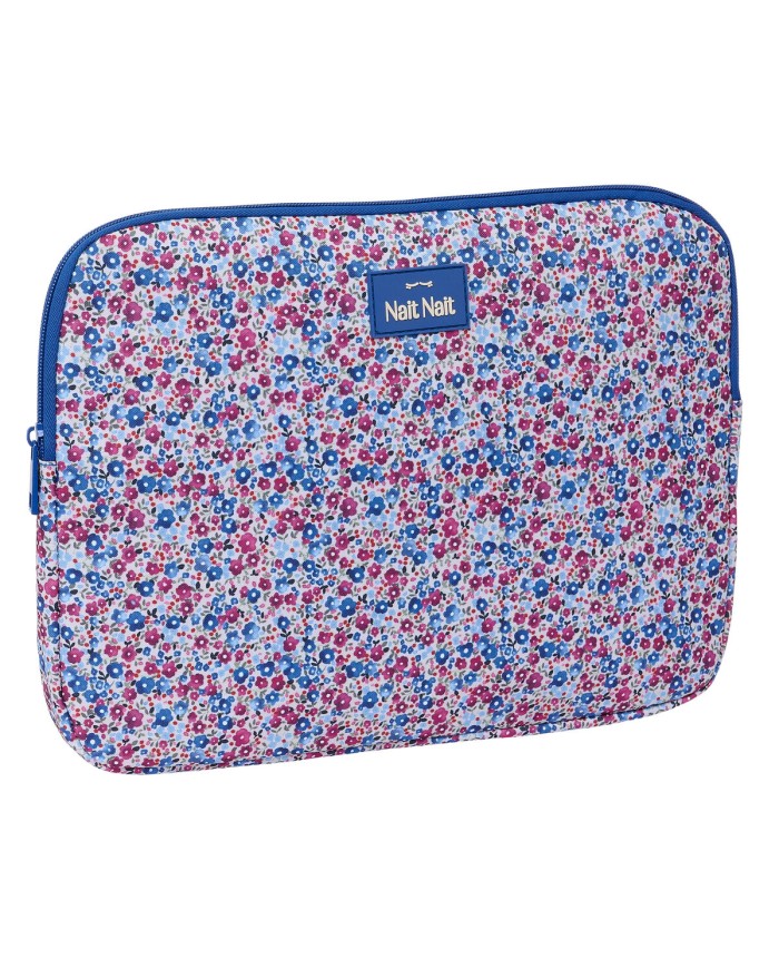 Custodia per Portatile Nait Nait Flores coimbra azul Azzurro 34 x 25 x 2 cm Custodia per Portatile Nait Nait Flores coimbra azul Azzurro 34 x 25 x 2 cm