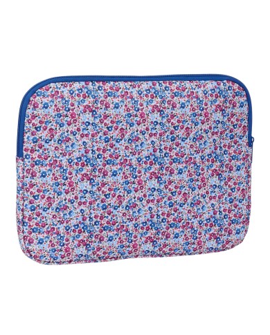 Custodia per Portatile Nait Nait Flores coimbra azul Azzurro 34 x 25 x 2 cm Custodia per Portatile Nait Nait Flores coimbra azul Azzurro 34 x 25 x 2 cm