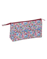 Necessaire Nait Nait Flores coimbra burdeos Bordeaux 22 x 12 x 3 cm