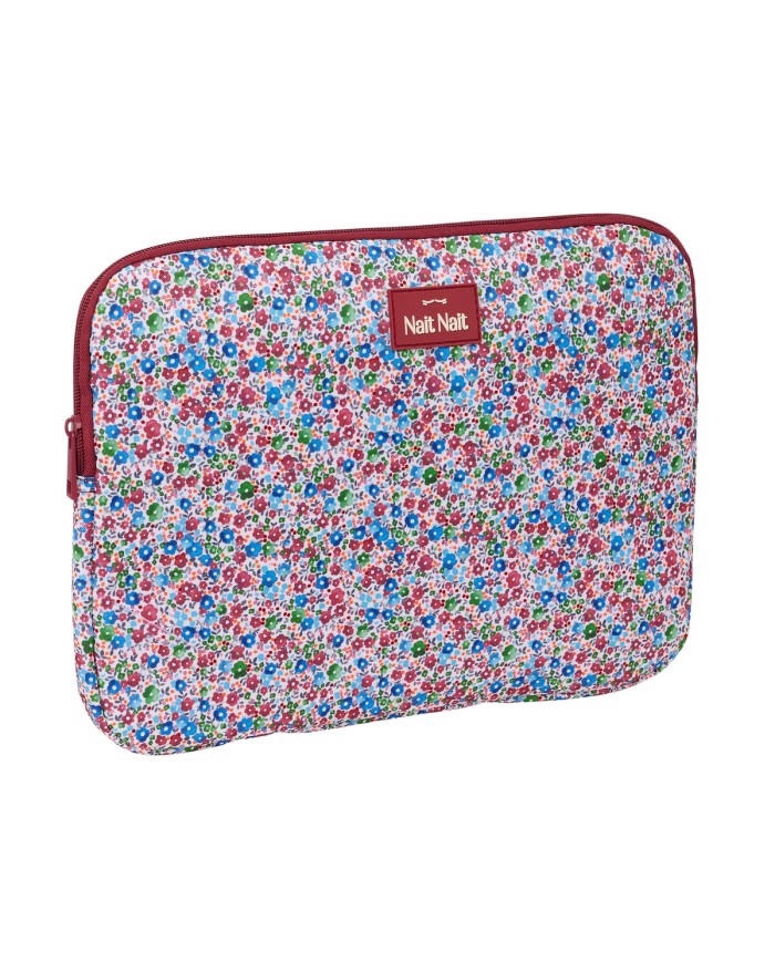 Custodia per Portatile Nait Nait Flores coimbra burdeos Bordeaux 34 x 25 x 2 cm Custodia per Portatile Nait Nait Flores coimbra burdeos Bordeaux 34 x 25 x 2 cm