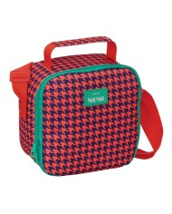 Portamerenda Termico Nait Nait Flores coimbra burdeos Bordeaux 20 x 20 x 15 cm