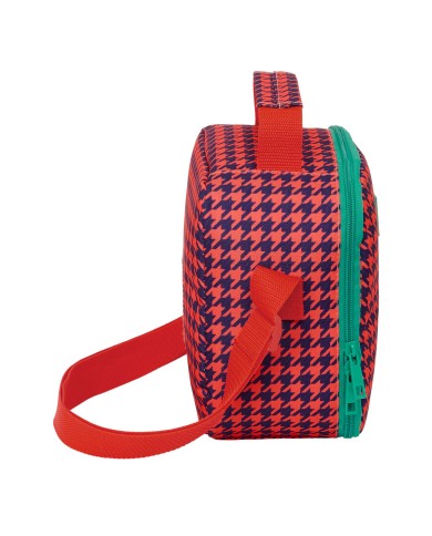 Portamerenda Termico Nait Nait Pata de gallo coral Corallo 20 x 20 x 15 cm