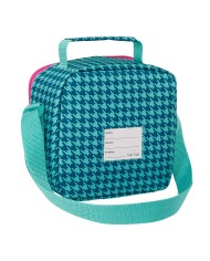 Portamerenda Termico Nait Nait Pata de gallo verde Verde 20 x 20 x 15 cm Portamerenda Termico Nait Nait Pata de gallo verde Verde 20 x 20 x 15 cm