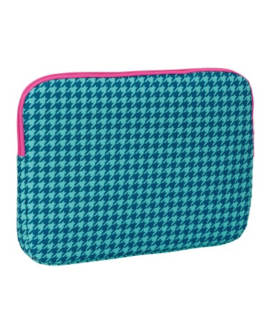 Custodia per Portatile Nait Nait Pata de gallo verde Verde 34 x 25 x 2 cm Custodia per Portatile Nait Nait Pata de gallo verde Verde 34 x 25 x 2 cm