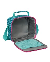 Portamerenda Termico Nait Nait Pata de gallo verde Verde 20 x 20 x 15 cm Portamerenda Termico Nait Nait Pata de gallo verde Verde 20 x 20 x 15 cm