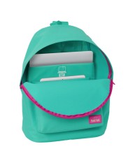 Zaino per Portatile Nait Nait Mint Verde 31 x 41 x 16 cm Zaino per Portatile Nait Nait Mint Verde 31 x 41 x 16 cm
