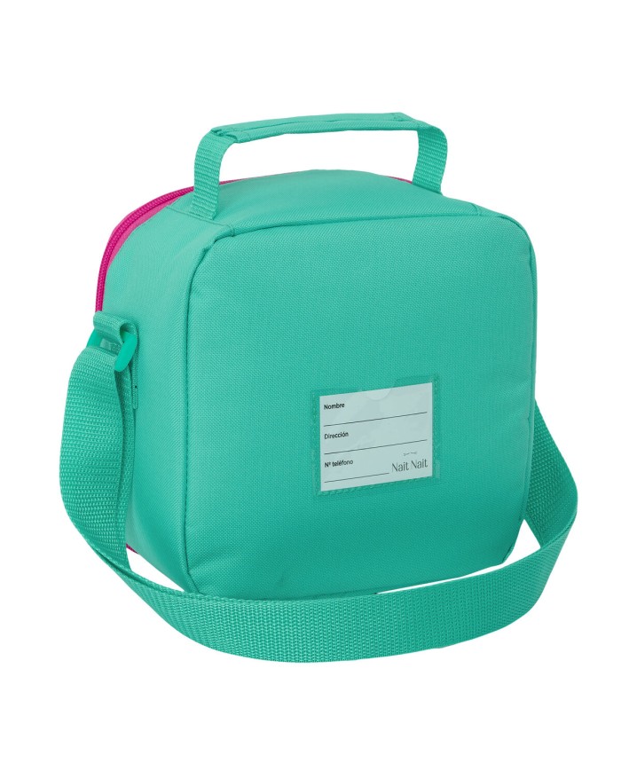 Portamerenda Termico Nait Nait Verde mint Menta 20 x 20 x 15 cm Portamerenda Termico Nait Nait Verde mint Menta 20 x 20 x 15 cm