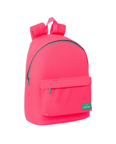 Zaino per Portatile Nait Nait Fluor Rosa 31 x 41 x 16 cm Zaino per Portatile Nait Nait Fluor Rosa 31 x 41 x 16 cm