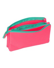 Portaoggetti Triplo Nait Nait Rosa fluor Rosa 22 x 12 x 3 cm Portaoggetti Triplo Nait Nait Rosa fluor Rosa 22 x 12 x 3 cm
